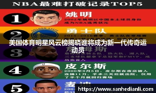 美国体育明星风云榜揭晓谁将成为新一代传奇运动员